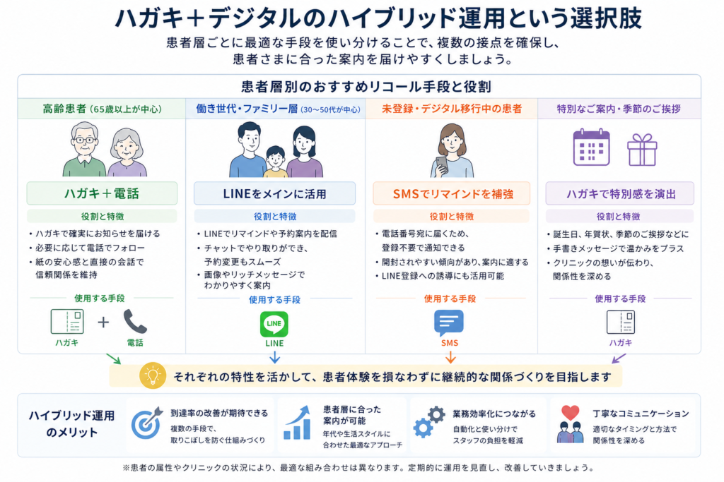 歯科医院_リコール手段_イメージ２